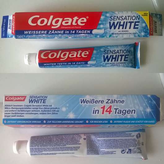 Colgate Sensation White Zahncreme