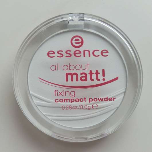 ﻿essence all about matt! fixing compact powder