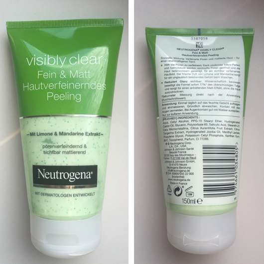 Produktbild zu Neutrogena Visibly Clear Fein & Matt Hautverfeinerndes Peeling