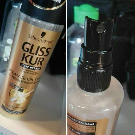 <strong>Schwarzkopf GLISS KUR</strong> Hair Repair Ultimate Oil Elixir Express-Repair-Spülung