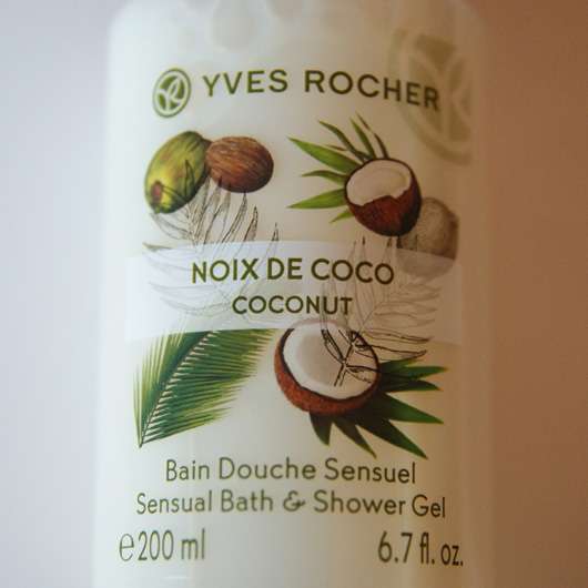 Yves Rocher Plaisirs Nature Duschbad Kokosnuss