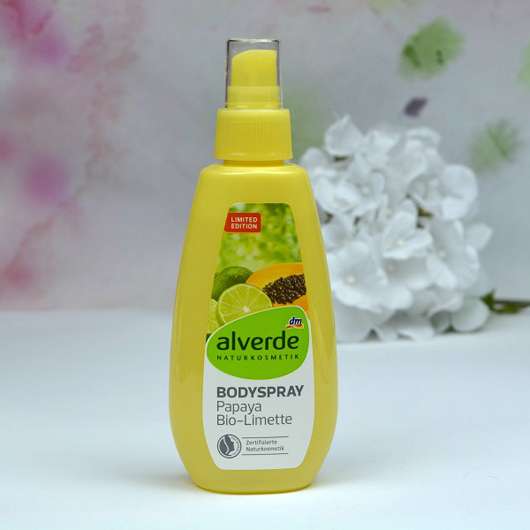 alverde Bodyspray Papaya Bio-Limette (LE)