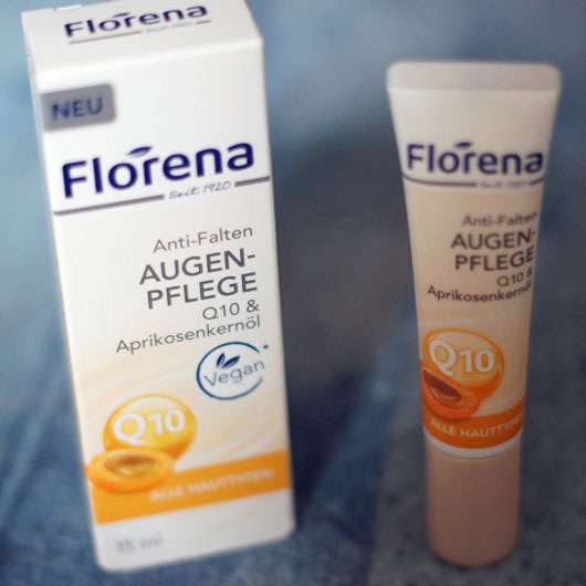 Florena Anti-Falten Augenpflege Q10 & Aprikosenkernöl