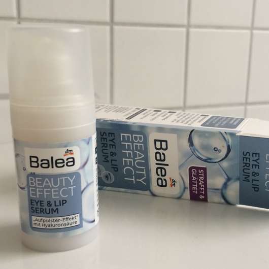Balea Beauty Effect Eye & Lip Serum