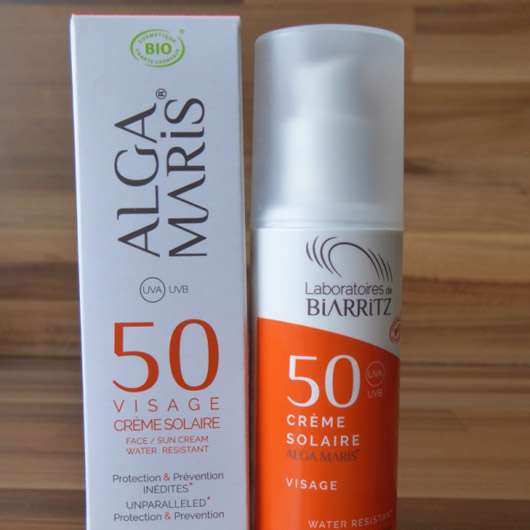 Algamaris Crème Solaire Visage SPF 50