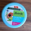 alverde Fussbutter Bio-Limette Bio-Echinacea