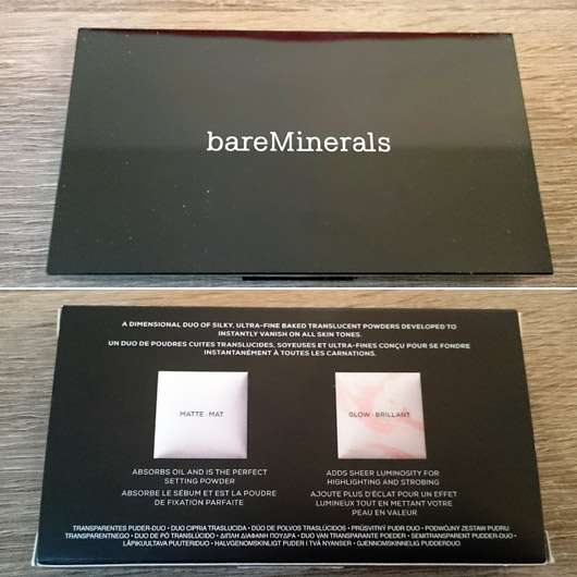 bareMinerals Invisible Light Translucent Powder-Duo