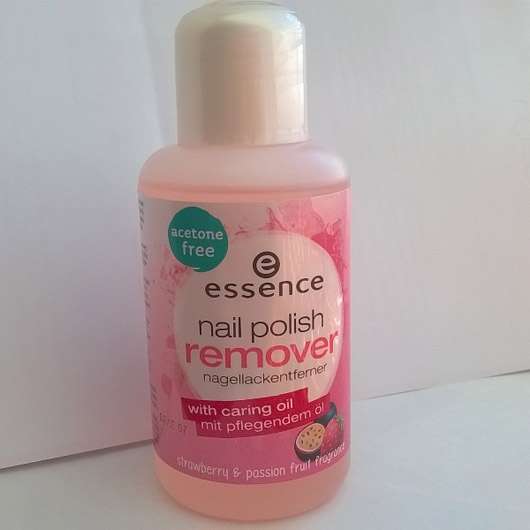 nail polish remover hardening (strawberry & passion fruit fragrance)