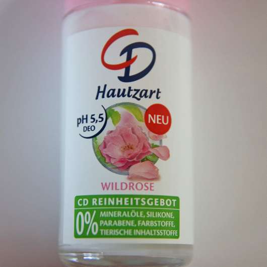 CD Hautzart Deo Roll-On Wildrose