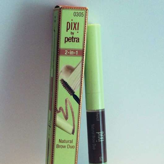 Pixi 2-in-1 Natural Brow Duo, Farbe: Natural Brown