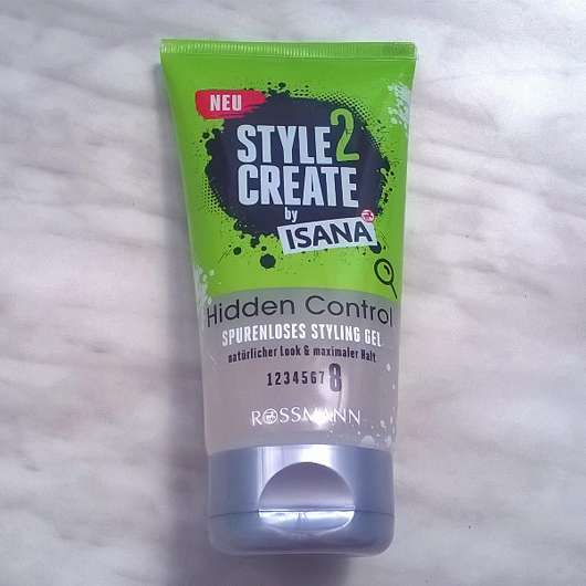 ISANA HAIR Style2Create Hidden Control Spurenloses Styling Gel