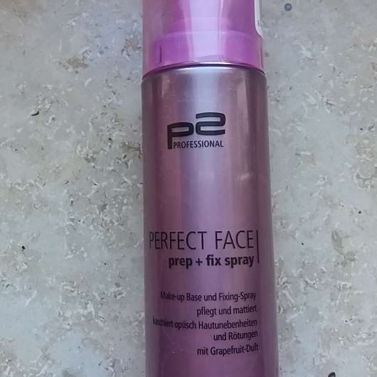 p2 perfect face prep + fix spray
