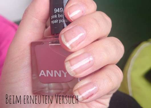 ANNY pink berry repair polish