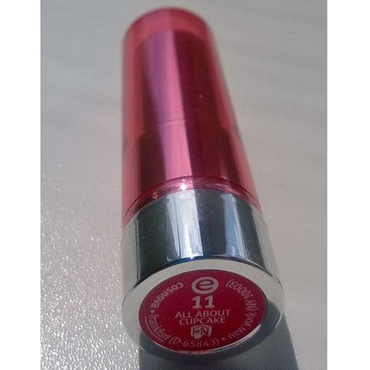essence sheer & shine lipstick, Farbe: 11 all about cupcake
