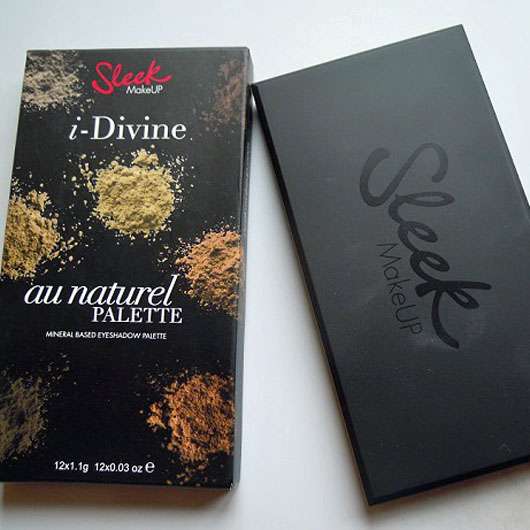 Produktbild zu Sleek MakeUP I-Divine Eyeshadow Palette – Farbe: Au Naturel