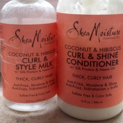 Produktbild zu Shea Moisture Coconut & Hibiscus Curl & Shine Conditioner