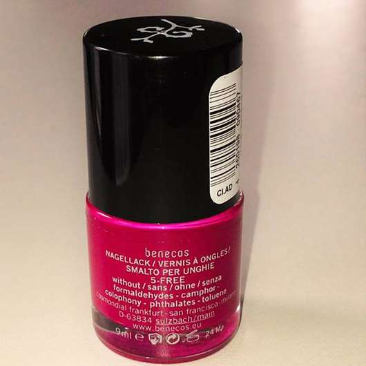 benecos Nail Polish, Farbe: Wild Orchid