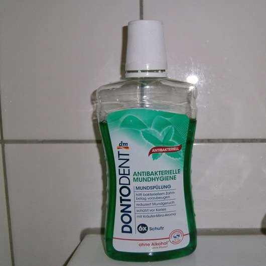 Dontodent Mundspülung antibakterielle Mundhygiene