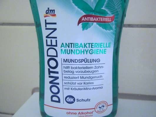 Dontodent Mundspülung antibakterielle Mundhygiene