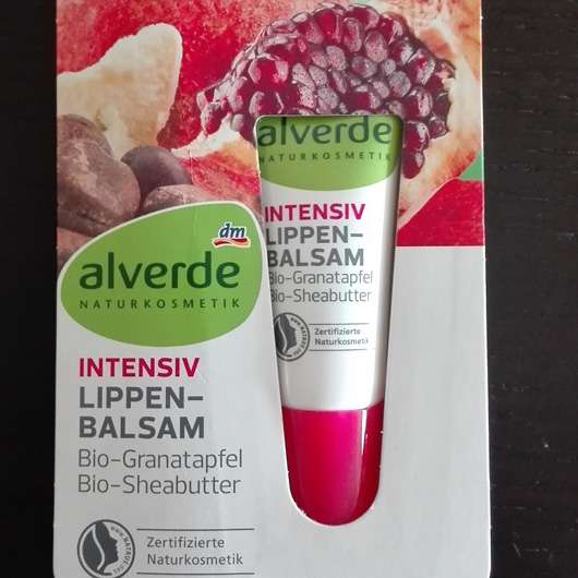 alverde Intensiv Lippenbalsam Bio-Granatapfel Bio-Sheabutter