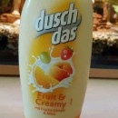 duschdas Fruit & Creamy Duschgel mit Frucht-Extrakt & Milch