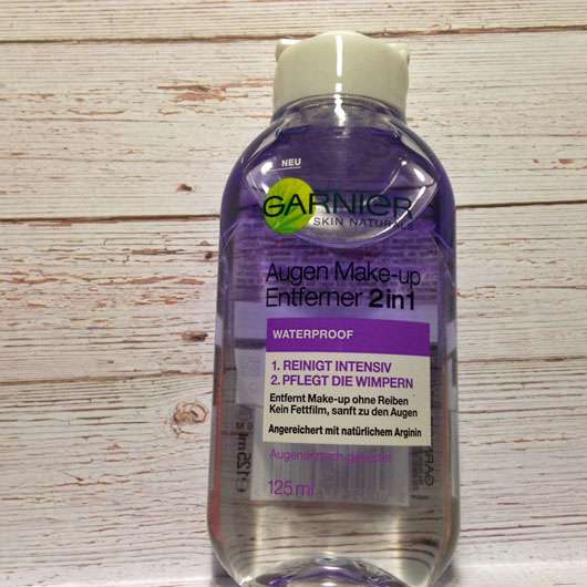 Garnier Skin Naturals Augen Make-up Entferner 2 in 1