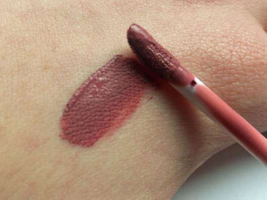 Sleek MakeUP Matte Me Ultra Smooth Matte Lip Cream, Farbe: 1037 Shabby Chic-Swatch