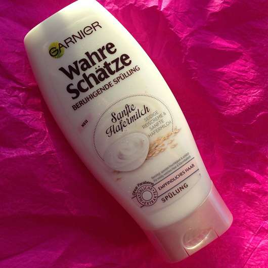 Garnier Wahre Schätze Sanfte Hafermilch Beruhigende Spülung