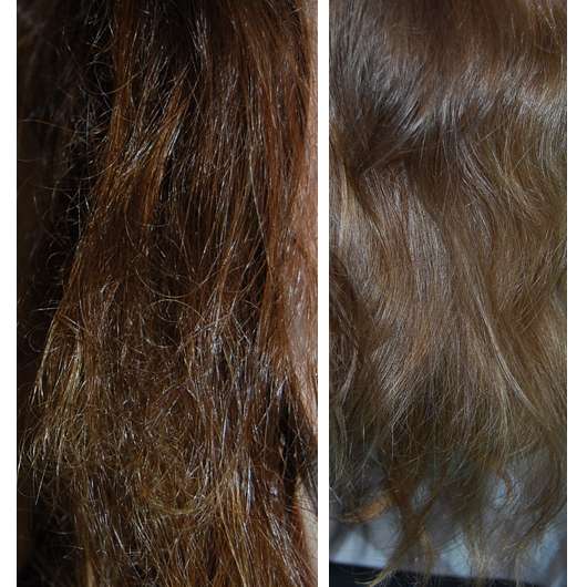 Haare ohne/mit - ISANA Professional Haarkur Intensiv 13in1