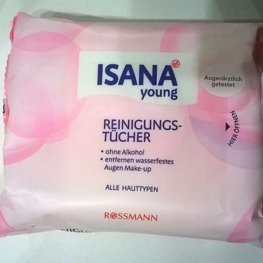 Produktbild zu ISANA YOUNG Reinigungstücher