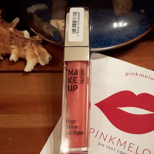 Make up Factory High Shine Lip Gloss, Farbe: 38 Iridescent Apricot
