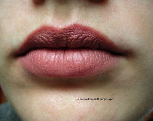 trend IT UP Ultra Matte Lipcream, Farbe: 045 - Farbe auf den Lippen aufgetragen