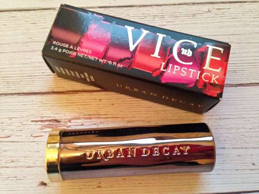 Urban Decay VICE Lipstick, Farbe: Disobedient (Cream Finish) Design