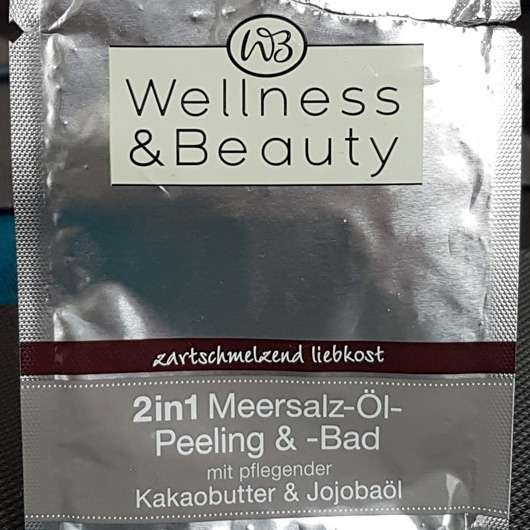 <strong>Wellness & Beauty</strong> 2in1 Meersalz-Öl-Peeling und -Bad "zartschmelzend liebkost" (LE)