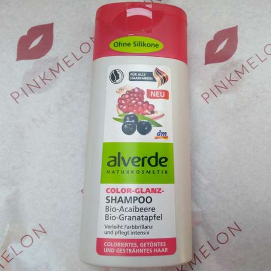 alverde Color-Glanz-Shampoo Bio-Acaibeere Bio-Granatapfel