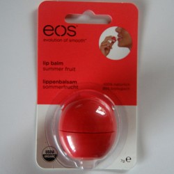 Produktbild zu eos Smooth Spheres Organic Lip Balm – Sorte: Summer Fruit