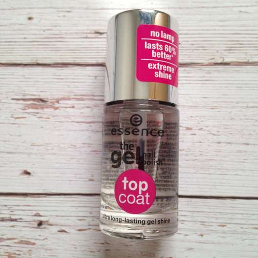 essence the gel nail polish top coat