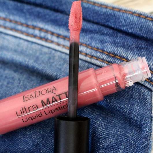 IsaDora Ultra Matt Liquid Lipstick, Farbe: 09 Vintage Pink Applikator