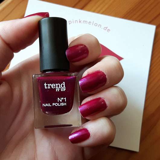 trend IT UP N°1 Nail Polish, Farbe: 250 auf den Nägeln