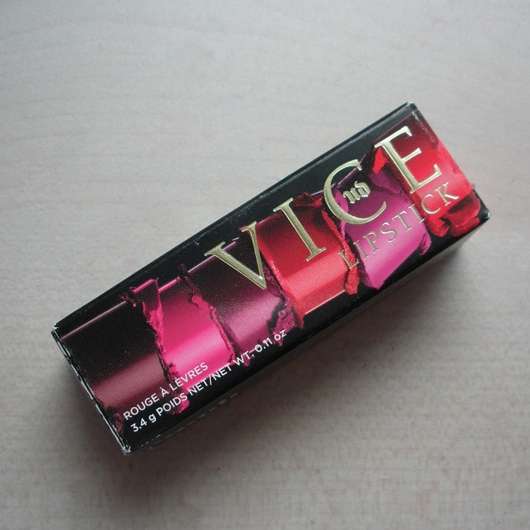 Urban Decay VICE Lipstick, Farbe: Barfly (Cream Finish)