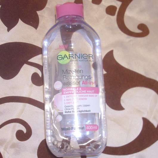 <strong>Garnier Skin Naturals</strong> Mizellen Reinigungswasser (normale & empfindliche Haut)