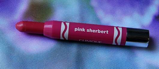 Clinique Crayola Chubby Stick, Farbe: Pink sherbert (LE) - geöffnet