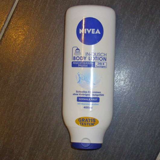 NIVEA In-Dusch Body Lotion (normale Haut) - Flasche