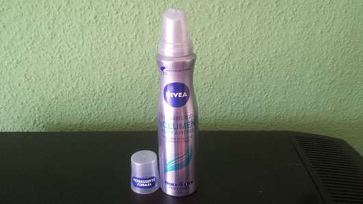 Nivea Schaumfestiger Volumen Kraft & Pflege Öffnung