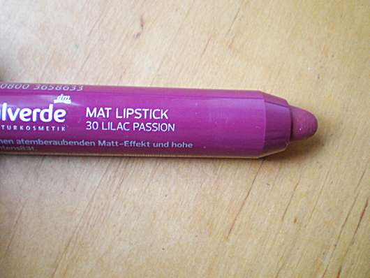 Miene vom alverde Mat Lipstick, Farbe: 30 Lilac Passion