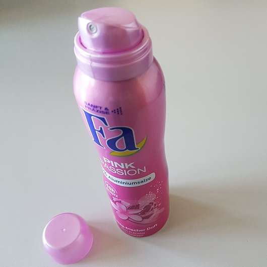 Sprühkopf des Fa Pink Passion Deodorant Sprays