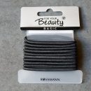 for your Beauty Basic Haargummis "Steffi", Farbe: Schwarz