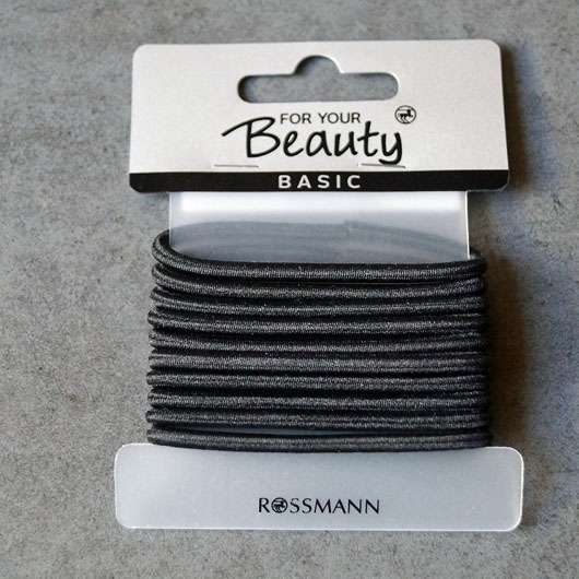 for your Beauty Basic Haargummis „Steffi“, Farbe: Schwarz