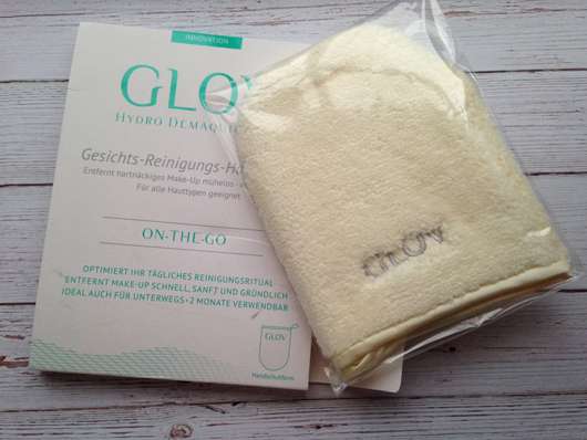 GLOV On-The-Go Gesichts-Reinigungs-Handschuh Verpackung