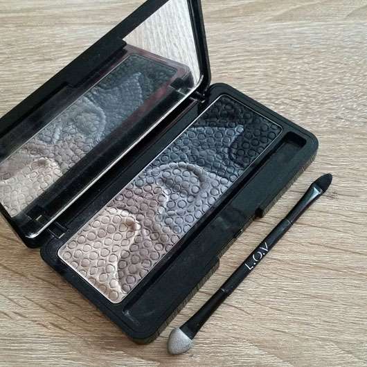 L.O.V LOViconyx Eyeshadow and Contouring Palette, Farbe: 810 A Night Out With Merlene - Palette geöffnet